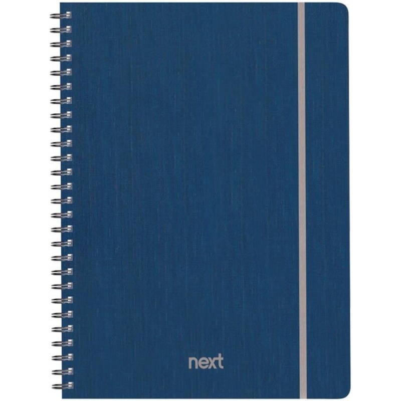 Τετράδιο Σπιράλ NEXT Β5 2 Θεμάτων Μπλε (1 Τεμάχιο)