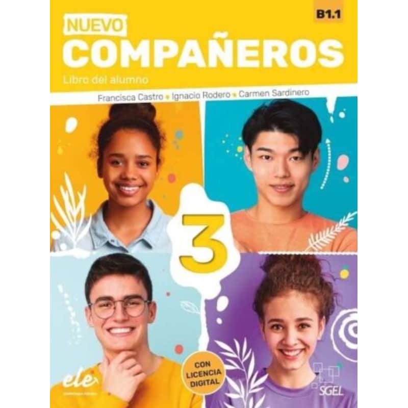 Nuevo Companeros (2021 ed.): Libro del alumno + licencia digital 3 (B1.1)