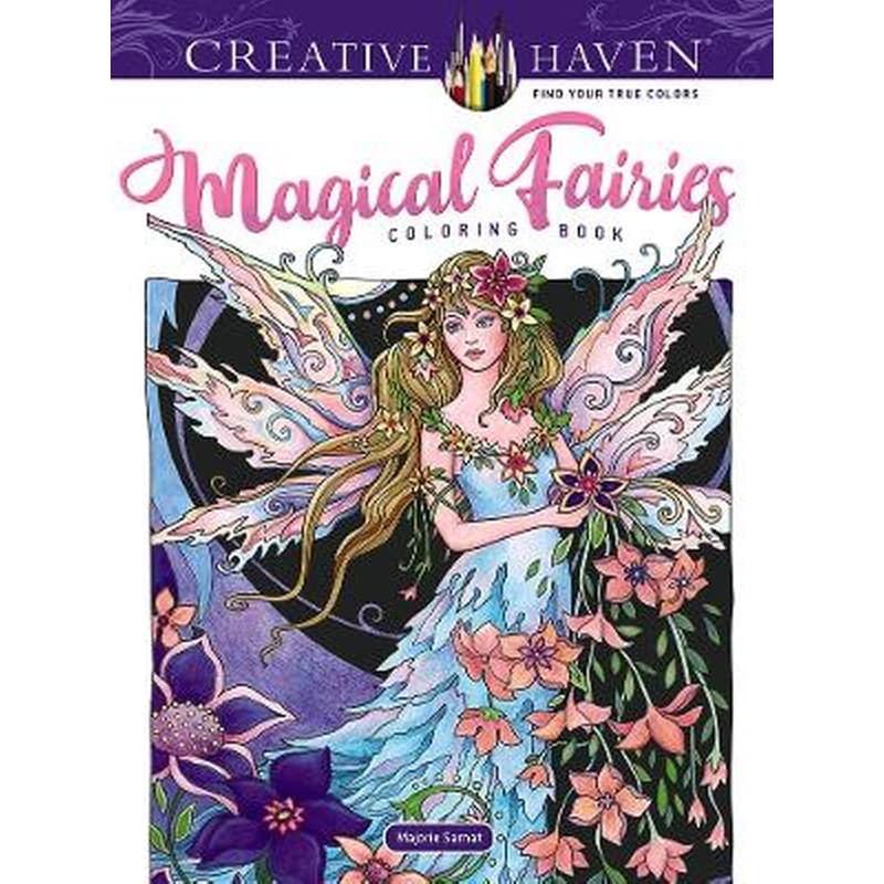 Creative Haven Magical Fairies Coloring Book