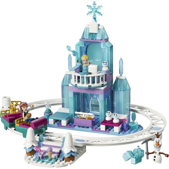 LEGO® Disney Frozen Περιπέτεια στο Κάστρο Πάγου της Έλσας & στη Χιονισμένη Τροχιά (43281) image 5