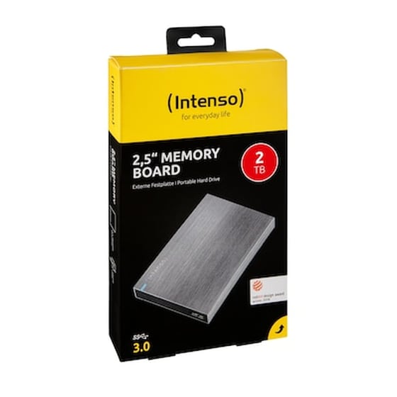 Intenso Memory Board USB 3.0 HDD 2TB 2.5" Ασημί image 1