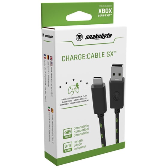 Καλώδιο Snakebyte USB-Α - USB-C για XBOX Series X 3m - Μαύρο image 1