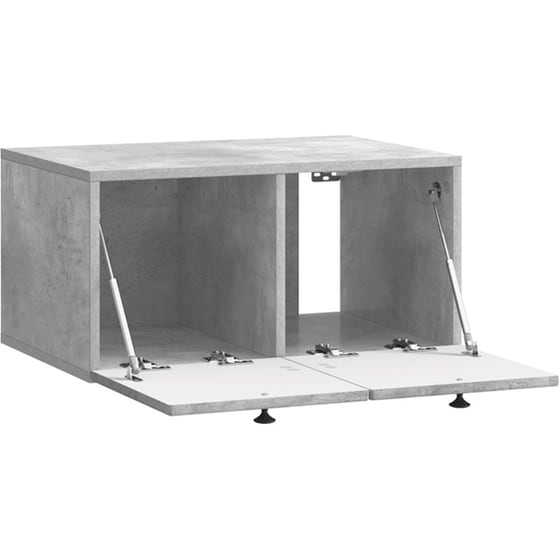 Επιτοίχιο Έπιπλο Τηλεόρασης VidaXL 59.5x41x30 cm - Γκρι image 4