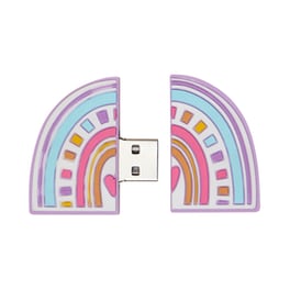 Coolbee Rainbow 16GB USB 2.0 Stick - Πολύχρωμο