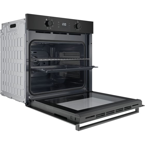 Indesit IO K55C B 71Lt Μαύρο Εντοιχιζόμενος Φούρνος Άνω Πάγκου image 2