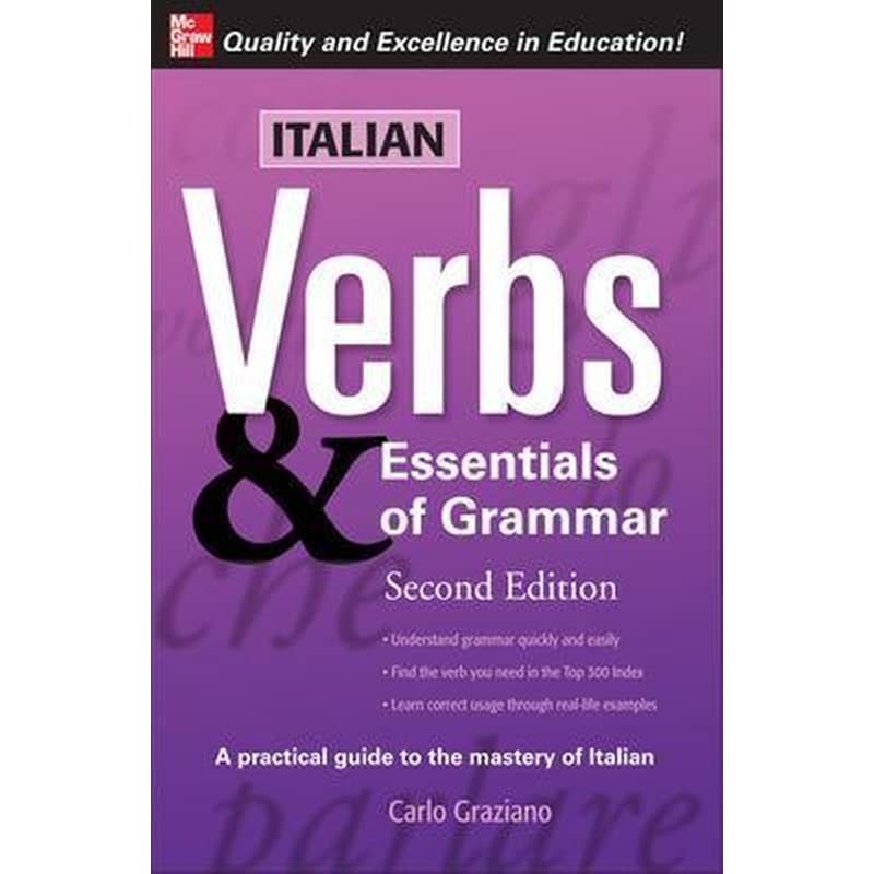 Italian Verbs and Essentials of Grammar