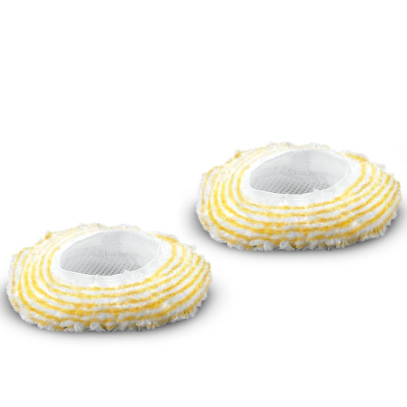 KARCHER Ανταλλακτικό Πανί Καθαρισμού KARCHER Big round brush cover set Κίτρινο