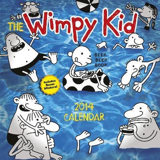 Diary of a Wimpy Kid calendar 2014 image 0