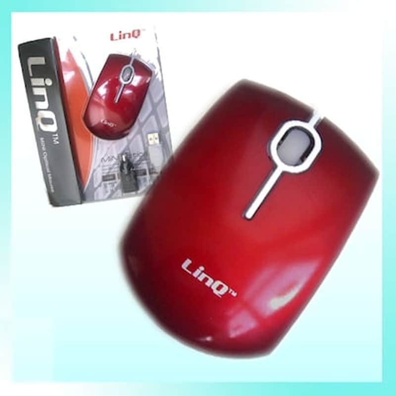 LINQ Linq Mini Design Mouse For Pc And Notebook It-m010 (red)