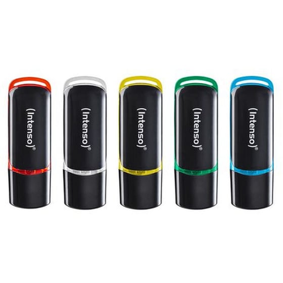 Intenso 16GB USB 2.0 Stick 5τμχ - Πολύχρωμο image 1