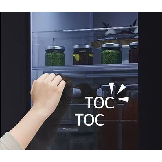 LG GMVW50DDMB Total No Frost 644 Lt Ασημί Ψυγείο Ντουλάπα image 5