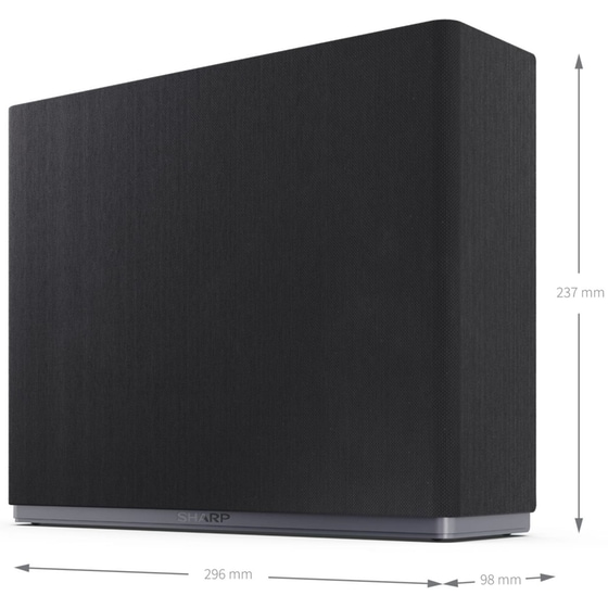 Subwoofer Sharp CP-AWS0101 - Μαύρο image 6