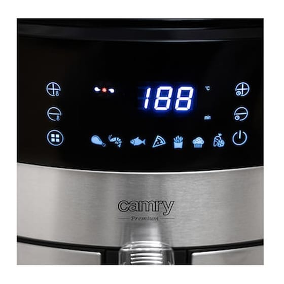 CAMRY CR 6311 με Αποσπώμενο Κάδο 2500 W 5 L Μαύρο Φριτέζα Αέρος image 5