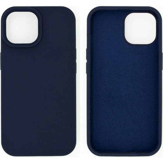 Θήκη Apple iPhone 15 - Ancus Silicon Liquid - Σκούρο Μπλέ image 0