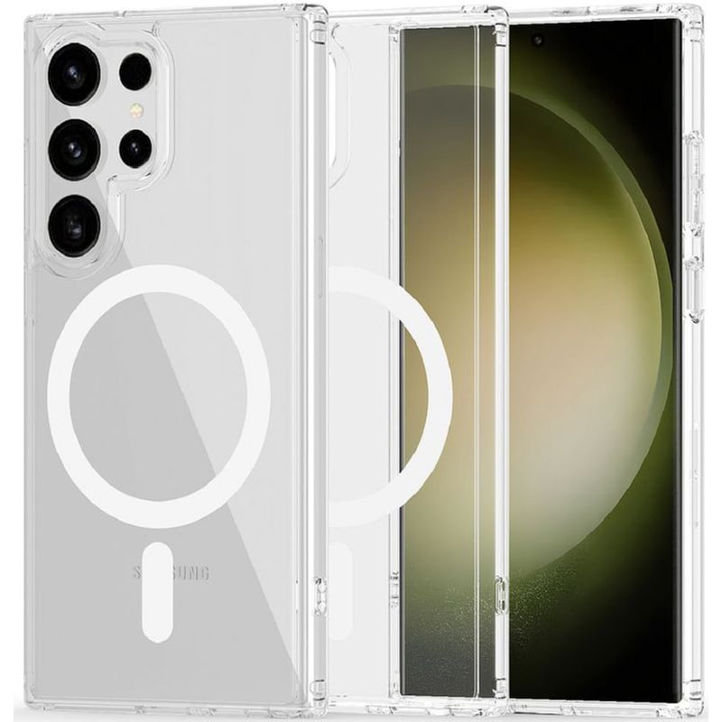 TECHSUIT Θήκη Samsung Galaxy S23 Ultra - Techsuit Magsafe Pro - Διάφανο