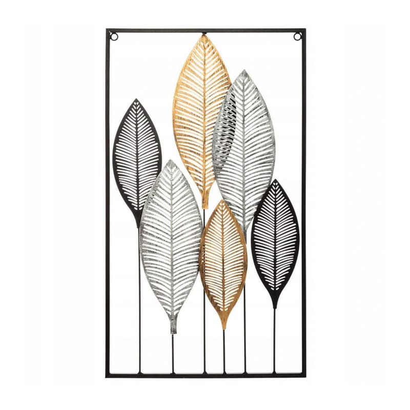 Διακοσμητικό Τοίχου Atmosphera 167009 Μεταλλικό 37.3x2.5x64.7 cm - Πολύχρωμο