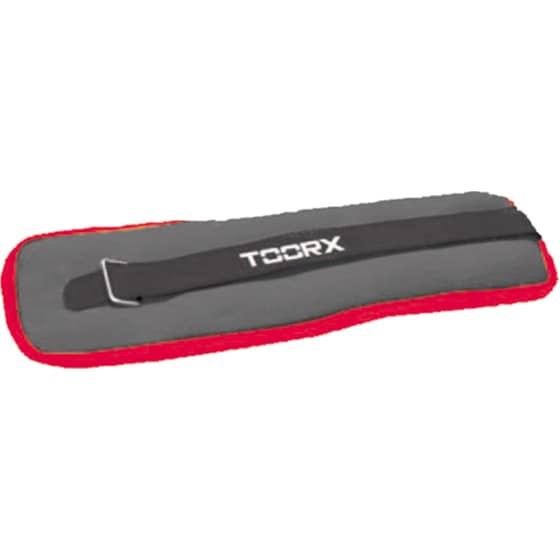 Βαράκια Άκρων 2 x 2kg Σταθερού Βάρους Toorx AHF-094 από Νεοπρένιο - Γκρι/Κόκκινο image 2