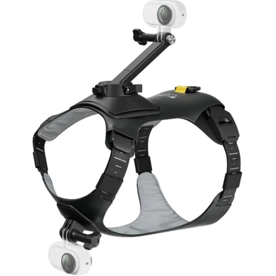 Βάση Στήριξης για Action Camera Insta360 GO3/3S Pet Harness M - Μαύρο image 2