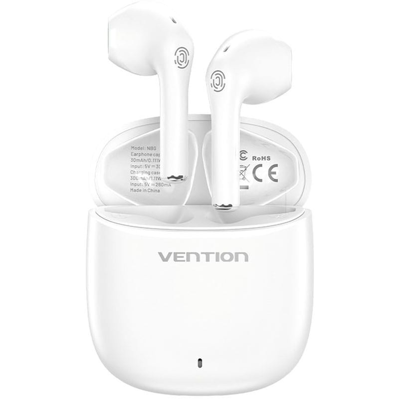 Ακουστικά Bluetooth Vention ELF E02 - Λευκό