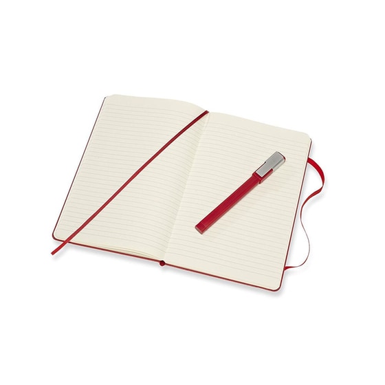 Σημειωματάριο & Στυλό Moleskine Bundle Red - Large image 2