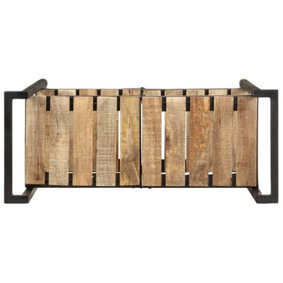 Vidaxl Τρόλεϊ Κουζίνας 87 X 36 X 81 Εκ. Από Μασίφ Ξύλο Μάνγκο image 4