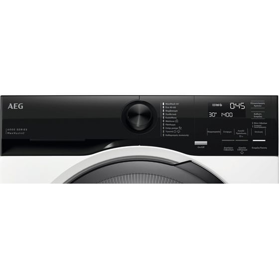 AEG LFR6G544G 10.5 kg 1.400 Στροφές Λευκό Πλυντήριο Ρούχων image 1