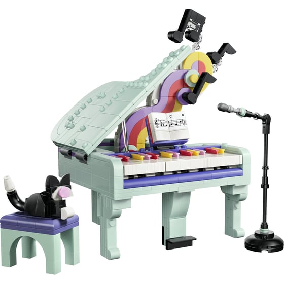 LEGO® Creator 3in1 Music Decor Piano with Cat (31392) image 5