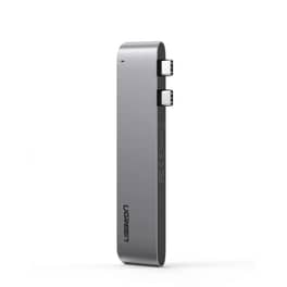 Ugreen CM251 USB Hub Adapter 6 σε 1 συμβατό με USB-C για Macbook Air / Pro