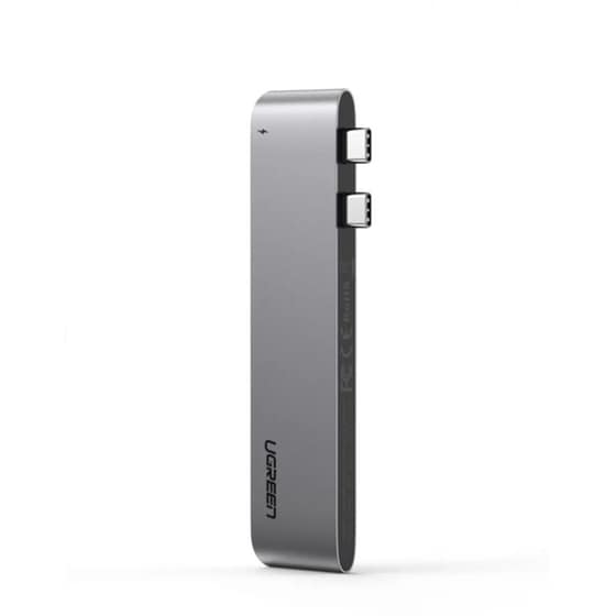 Ugreen CM251 USB Hub Adapter 6 σε 1 συμβατό με USB-C για Macbook Air / Pro image 0