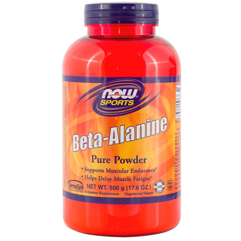 Αμινοξύ Now Sports Beta Alanine Pure Powder - 500gr σκόνη