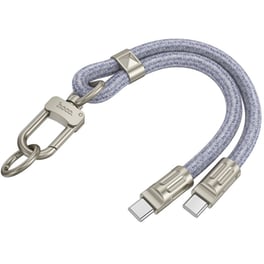 Καλώδιο Φόρτισης Hoco USB-C σε USB-C 22cm - Blue