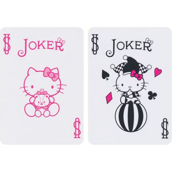 Τράπουλα Bicycle - Hello Kitty Black & Pink image 2