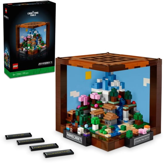 LEGO® Minecraft The Crafting Table (21265) image 2