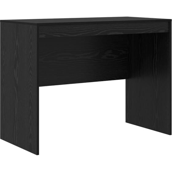 Γραφείο VidaXL 145,5x50x127 cm - Μαύρη Οξιά (2 τεμ.) image 3