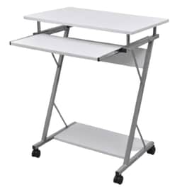 Γραφείο Υπολογιστή VidaXL από Μοριοσανίδα 60x40cm - Λευκό