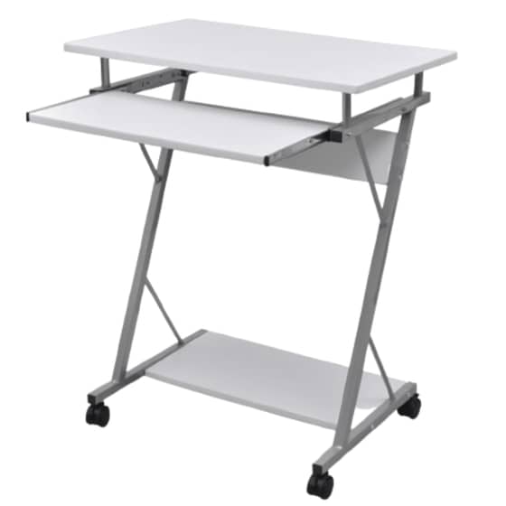 Γραφείο Υπολογιστή VidaXL από Μοριοσανίδα 60x40cm - Λευκό image 0
