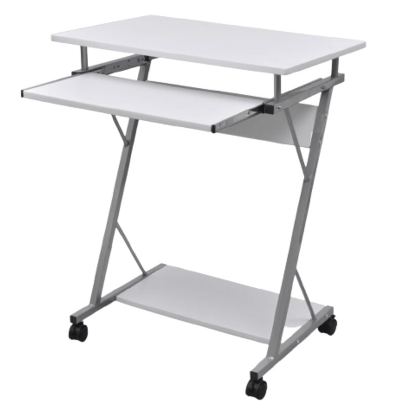 Γραφείο Υπολογιστή VidaXL από Μοριοσανίδα 60x40cm - Λευκό