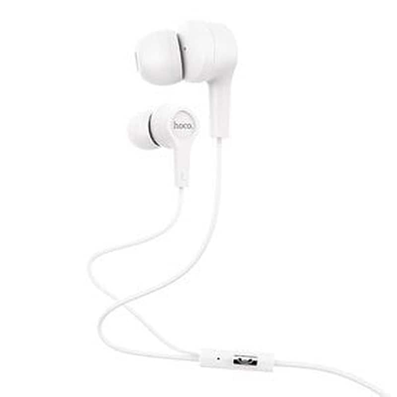 HOCO Ακουστικά Handsfree Hoco M50 Daintiness Universal 3.5mm Jack - Μαύρο