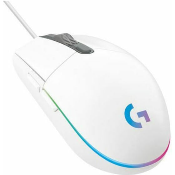 Logitech G G102 Lightsync Gaming Ενσύρματο Ποντίκι - Λευκό image 1