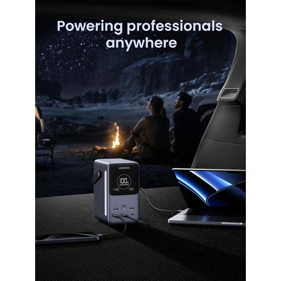 Powerbank UGREEN Portable Charger 300W 48.000mAh - Grey image 7