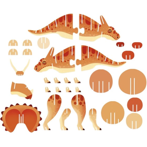 Janod Dino - 3d Παζλ Τρικερατοπας image 6
