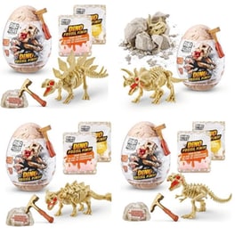 Αυγό Gama Brands Dino Fossil Series 1 Με Δεινόσαυρο (4 Σχέδια)