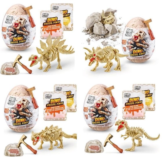 Αυγό Gama Brands Dino Fossil Series 1 Με Δεινόσαυρο (4 Σχέδια) image 0