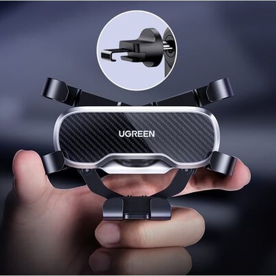 Bάση Αεραγωγού Ugreen Gravity Lp228 - Ugreen - Μαύρο - Βάση Στήριξης Κινητού image 1