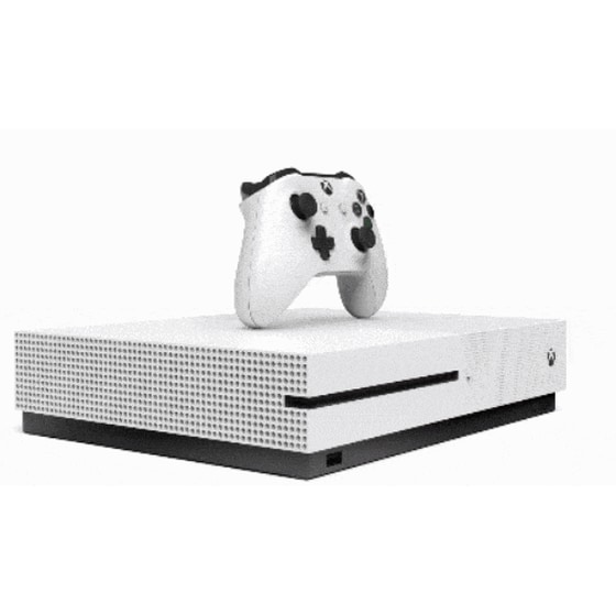 Microsoft Xbox One S White - 500GB & Middle-Earth: Shadow of War & 2ο χειριστήριο (λευκό) image 5