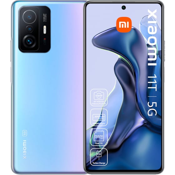 Smartphone Xiaomi 11T 5G Dual Sim 128 GB Celestial Blue image 0