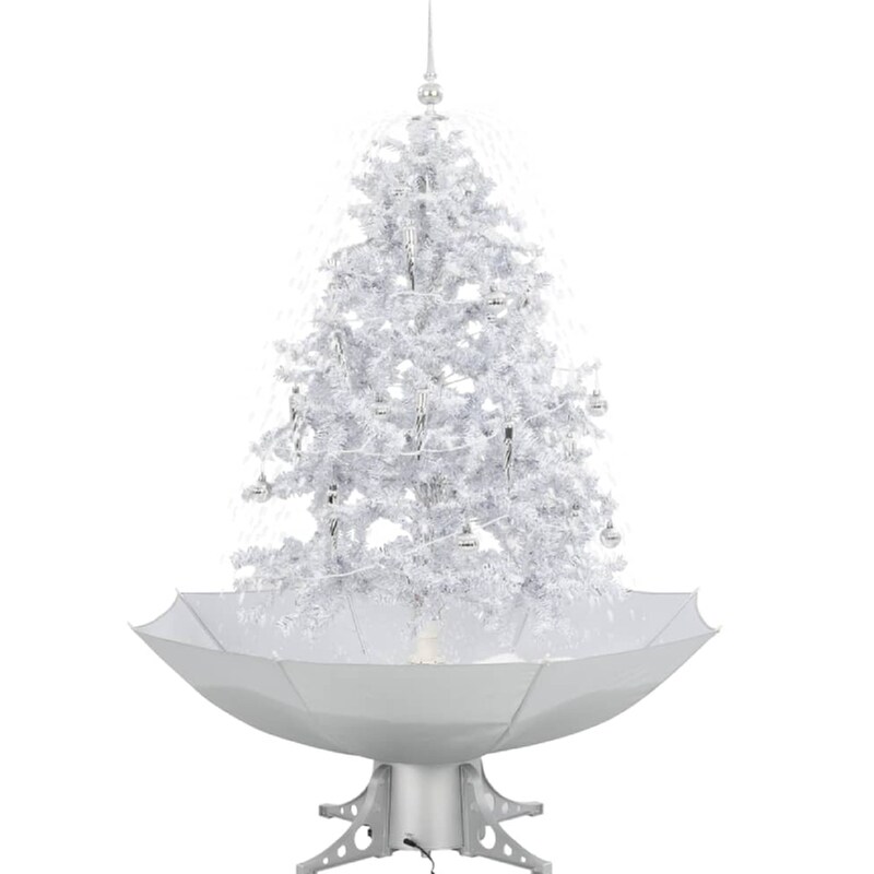 Χριστουγεννιάτικο Δέντρο VidaXL Χιονισμένο 1.40m - Λευκό