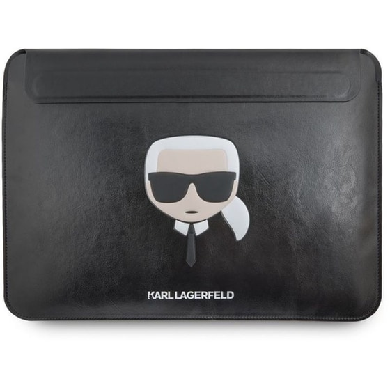 Karl Lagerfeld Ikonik Collection Computer Sleeve Θήκη Κατάλληλη Για Macbook / Laptop 16 Quot; (μαύρο - Klcs16khbk) image 0