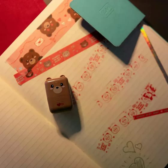 Σφραγίδα Legami Roller Teddy Bear Brown image 2