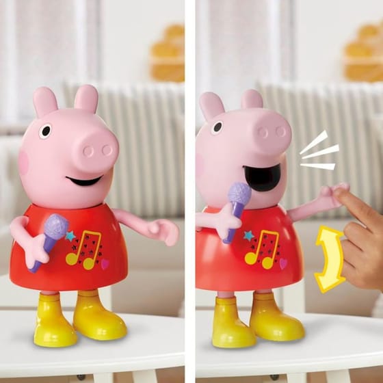 Hasbro Κούκλα Peppa Pig που Μιλάει και Τραγουδάει (G0518) image 2